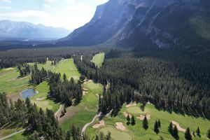 Banff Springs 2nd Aerial